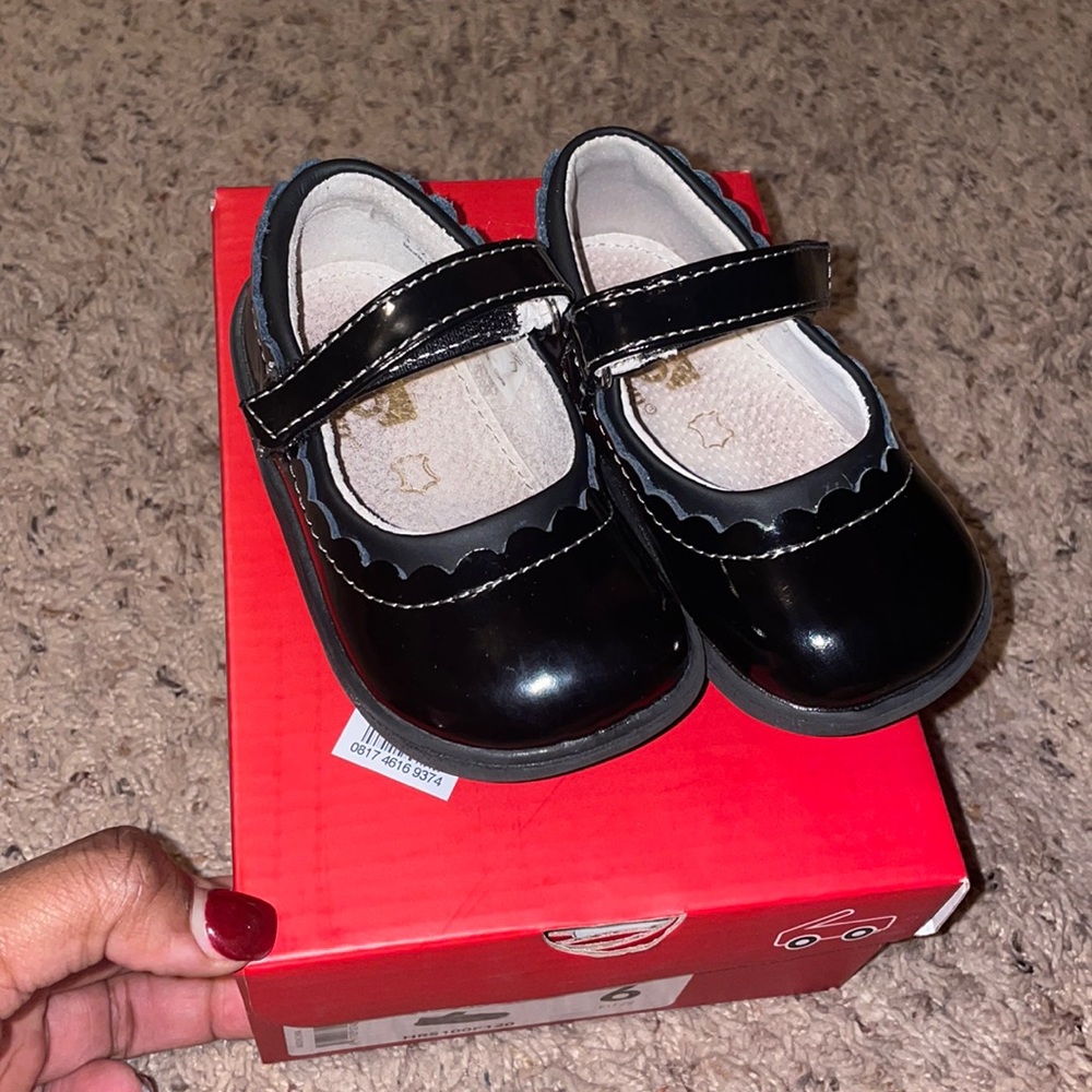See Kai Run Black Patent Leather Shoes